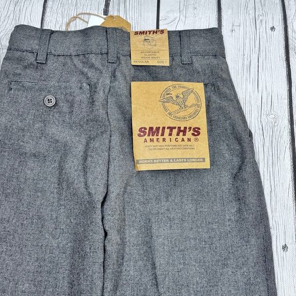 Boy’s Smith’s Adjustable Elastic Inside Waist Size 7 Regular - Picture 5 of 5